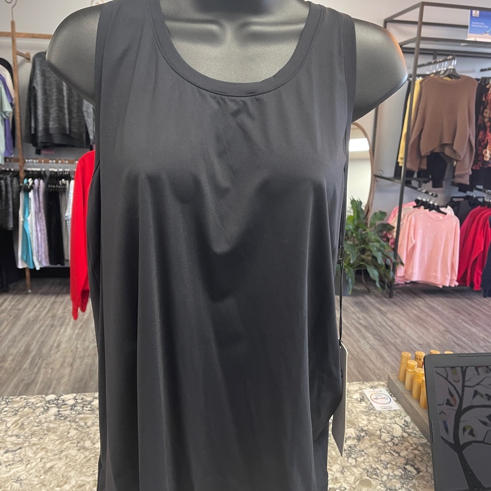 ALO Pulse Black Tank Top